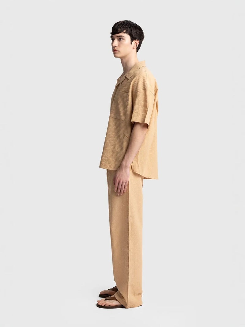 GIESTO Textured Short Sleeve Shirt - Image 5