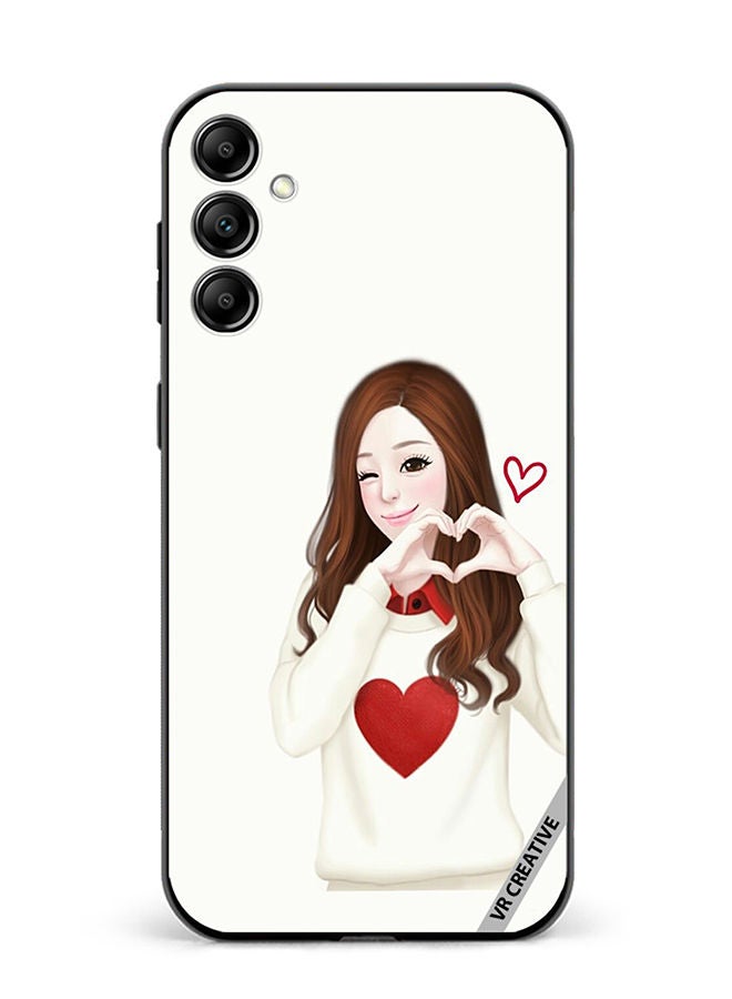 VR CREATIVE Protective Case Cover For Samsung Galaxy M54 Lucy Design Multicolour - Image 1