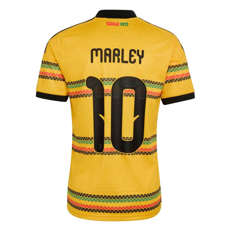 Adidas Jamaica 26 x Bob Marley Home Marley 10 Jersey - Image 2