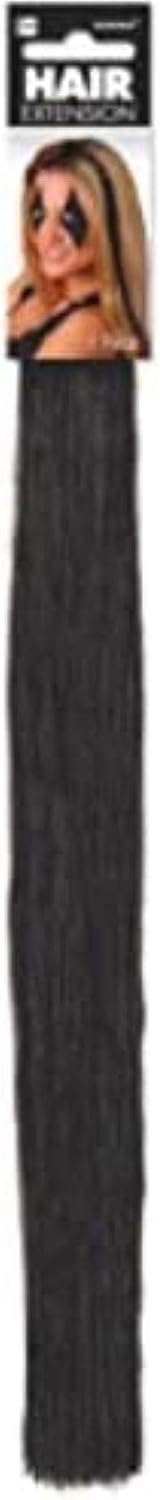Amscan Long Synthetic Hair Extension 15 Black