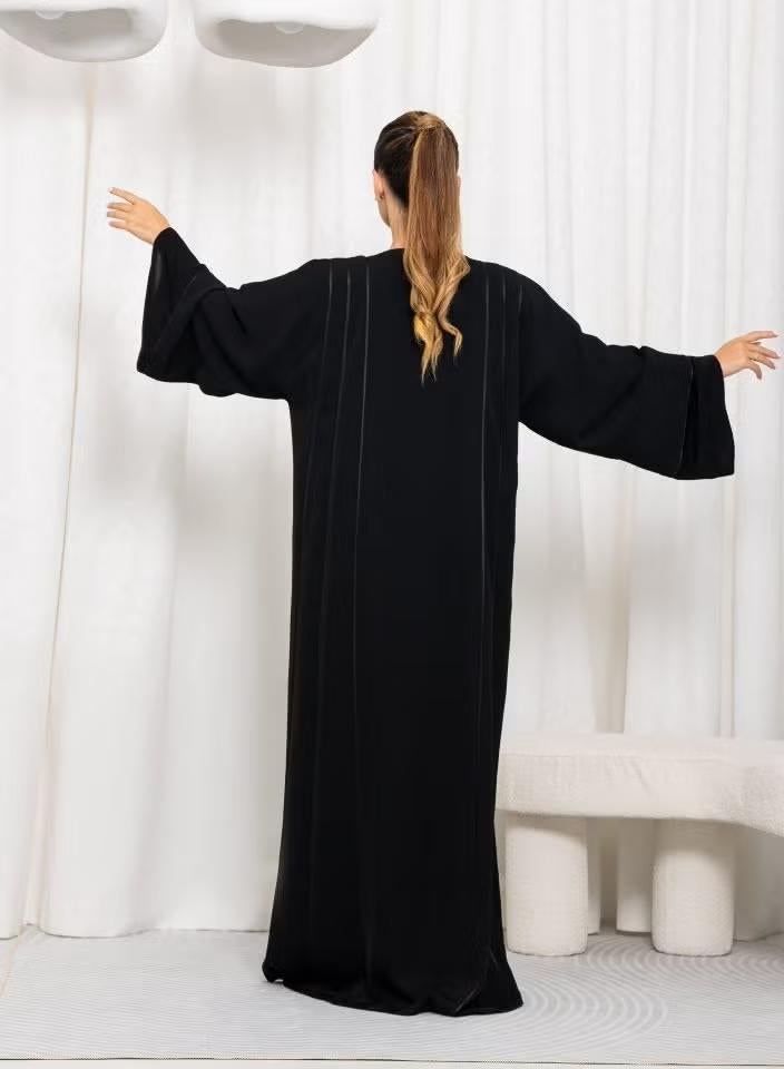Nikias Black nida with pleats and pearls - Image 3