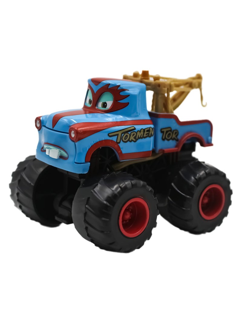 سيارات سباق سبائك معدنية عالية الأرجل من سلسلة ألعاب الأطفال (عجلة كبيرة) - Image 1