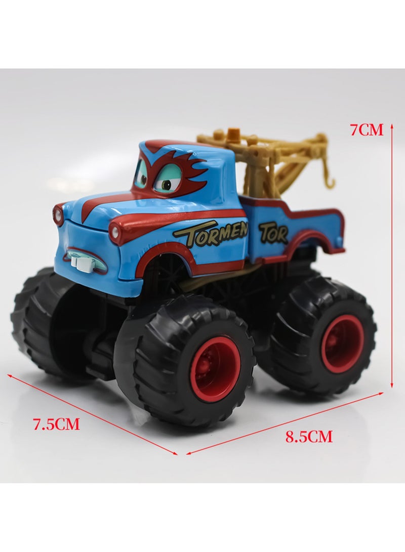 سيارات سباق سبائك معدنية عالية الأرجل من سلسلة ألعاب الأطفال (عجلة كبيرة) - Image 2