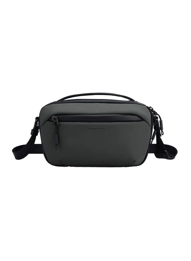 مارك رايدن حقيبة مارك رايدن - الرقمية الخضراء من سلسلة  مع حزام كتف، قماش أكسفورد مقاوم للماء، سحابات ، للاستخدام اليومي والسفر