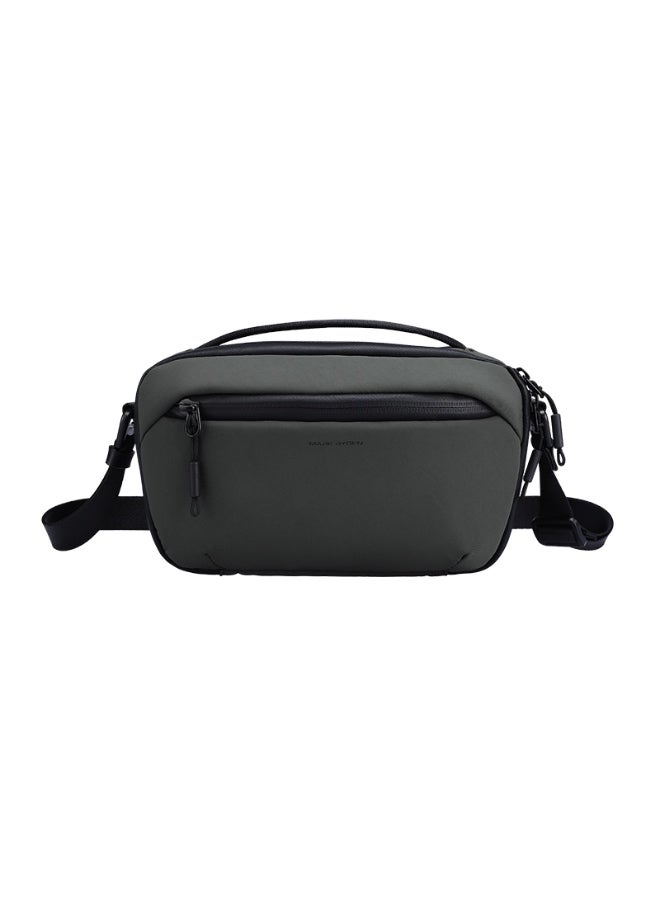 Mark Ryden MR-165 Green Digital Organizer Bag – 3C Series Tech Accessory Pouch with Shoulder Strap, Water-Repellent Oxford Fabric, YKK Zippers – Crossbody or Clutch for Travel and Daily Use - Image 1