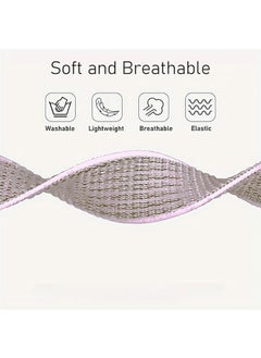 HY Nylon Band Compatible with Samsung Galaxy FIT3, Sport Fitness Straps for Samsung Galaxy FIT 3 for Women Men  - Image 4