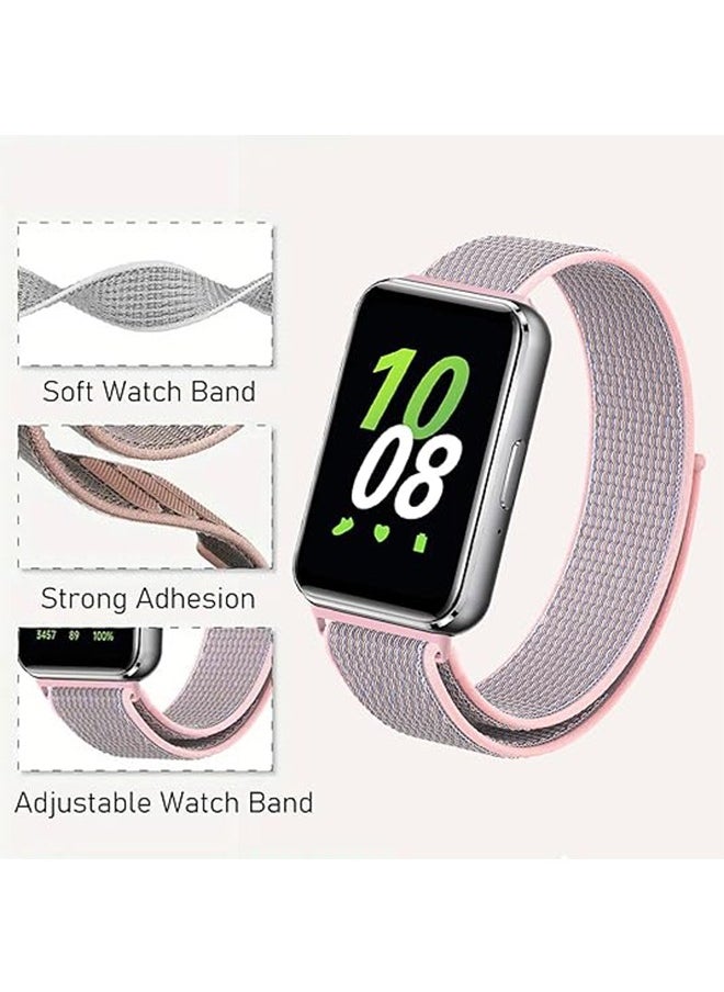 HY Nylon Band Compatible with Samsung Galaxy FIT3, Sport Fitness Straps for Samsung Galaxy FIT 3 for Women Men  - Image 5