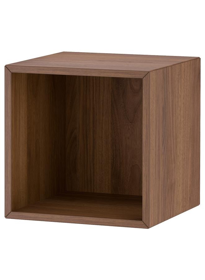 زبون خزانة، لون بني وجوز، 35×35×35 سم - Image 1