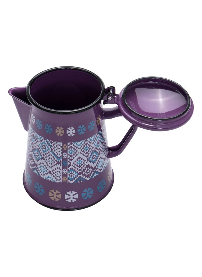 AL SANIDI - Milk jug, Coffee Dallah, Lilac, capacity 2.4 L - Image 1