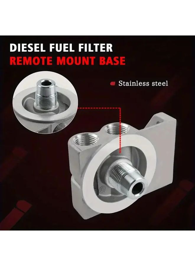 Fuel Filter Base Kit Model 4770 24770 Compatible with Cat Diesel Filter 1R0749 1R0750 - Image 5