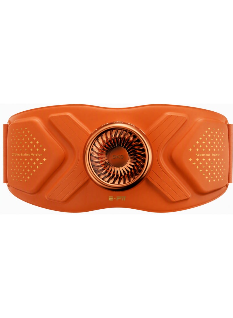 SKG Abdominal Body Care Device QS700 Ultra Orange,EMS‑TENS Dual‑Effect Pulse, High‑Power Brushless Motor,5‑Color Beauty Light Therapy,9 Workout Modes,Ideal for Fitness‑Users & Office‑Workers, Gifting & Personal Use - Image 2