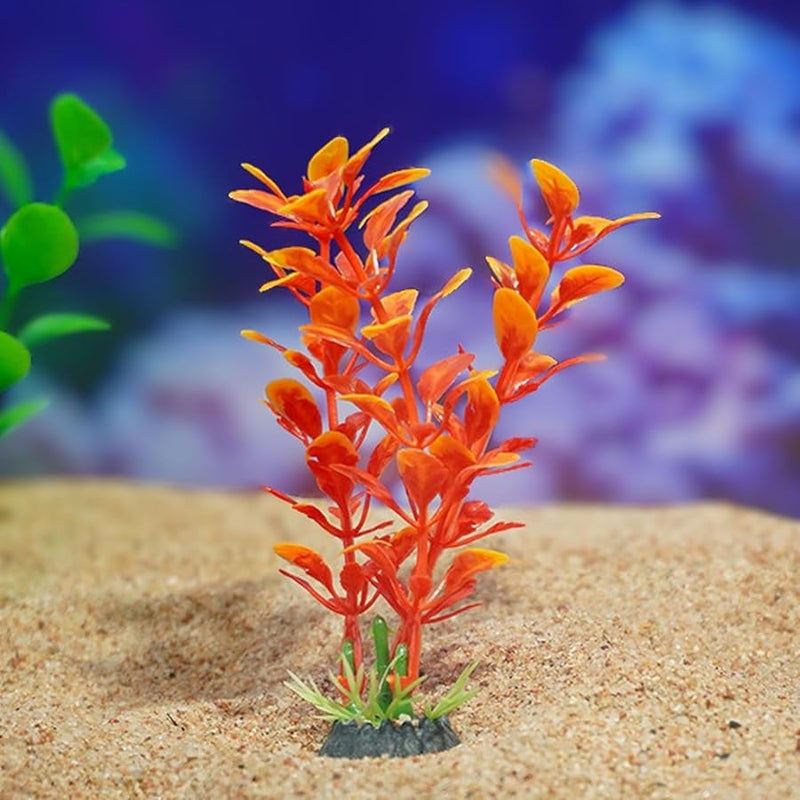 Artificial Aquarium Leaves Ornaments Habitat Decor For Shrimp Tanks Terrarium Craft Supplies - Image 4