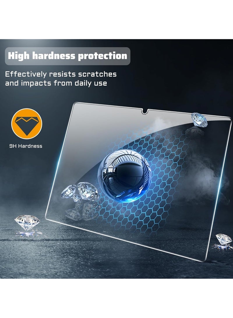 Compatible with Honor MagicPad 2 12.3 inch 2024 Screen Protector 2+1 Pack Tempered Glass Camera Lens Protector + HD 9H - Image 3