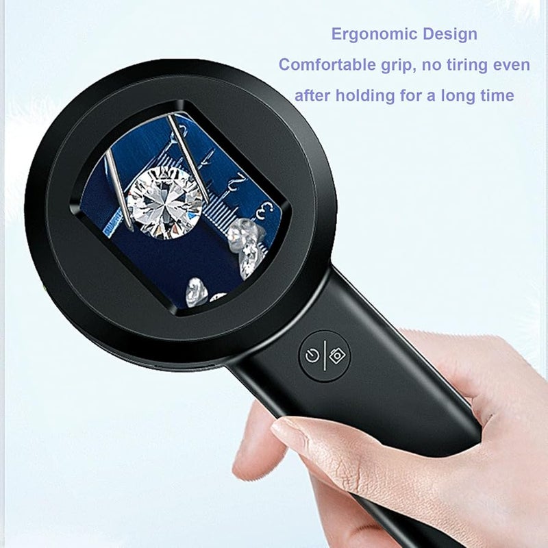 Handheld Microscope With 2 Inch Screen 50X 16MP Camera Digital Magnifying Glass For Repair Reading Jewelry Inspection - Image 4