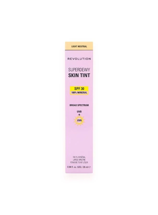 Revolution Light Neutral Superdewy Sundew SPF30 Skin Tint Light Neutral for Women | Best Price UAE