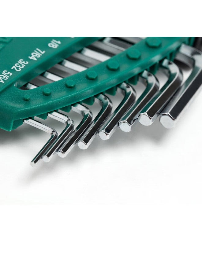 Sata 09104 12-piece Extra Long Imperial Hex Key Wrench Set - Image 2