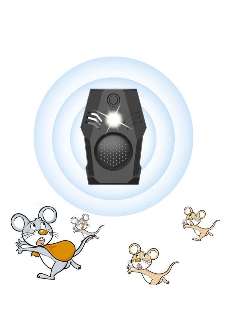 Captaintech Ultrasonic Pest Repeller  Electronic Mouse Repellent Plug in High Effective 2 Models House Rodent Repellent Defend for Flea Insects Mosquitoes Mice Spiders Rats Bugs - Image 1