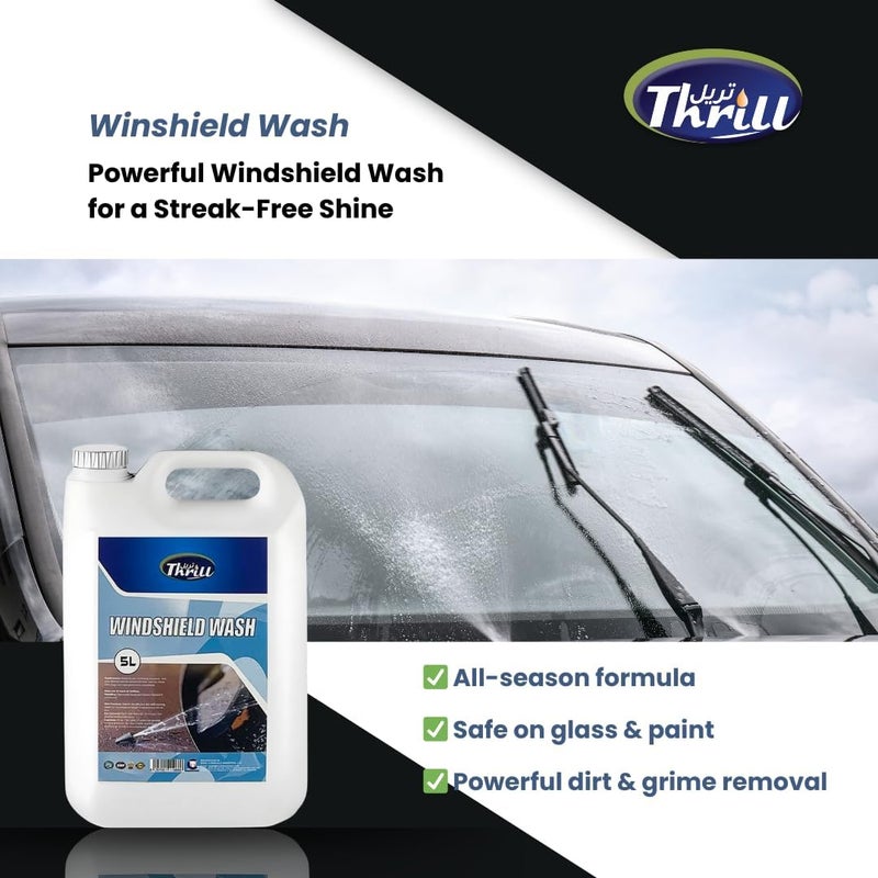 Thrill Windshield Washer Fluid 5L, TWWF-5L - Image 2