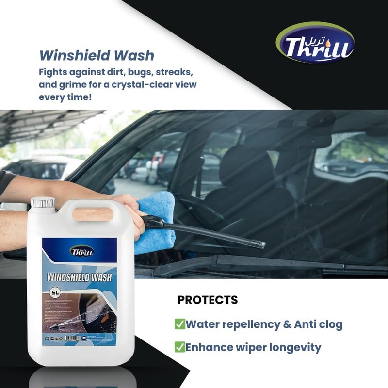 Thrill Windshield Washer Fluid 5L, TWWF-5L - Image 5