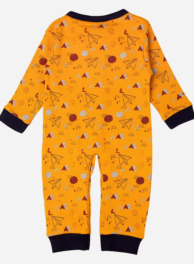 بابيز_بيسك بيجامة قطنية بأكمام طويلة مطبوعة - Image 2