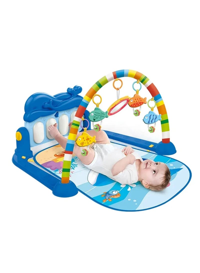 Harmonium Multifunctional , Newborn Rug With Statement Keypad, Baby Fitness Sounds, Crawling Mat  - Image 1
