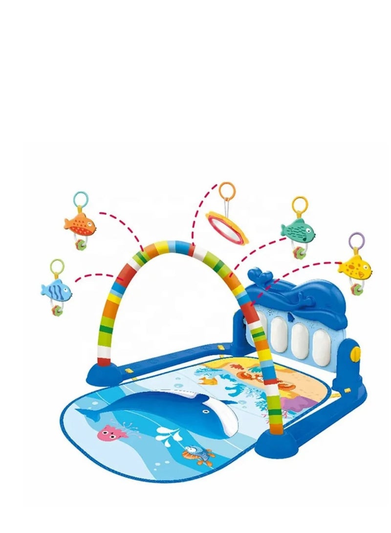 Harmonium Multifunctional , Newborn Rug With Statement Keypad, Baby Fitness Sounds, Crawling Mat  - Image 3