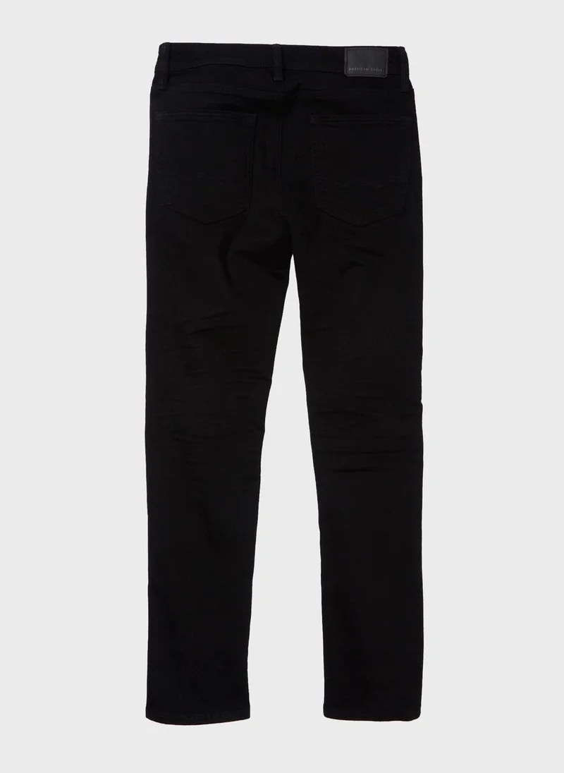امريكان ايجل Rinse Wash Slim Fit Airflex+ Jeans