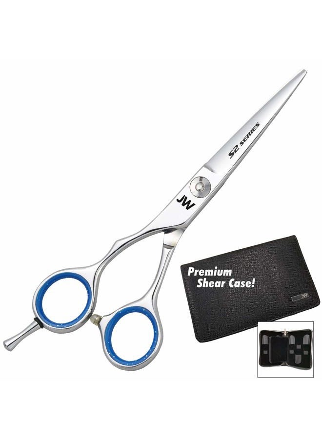 JW Shears JW S2 Professional Hair Shear (6.0 Inch (Left Hand)) - Image 1