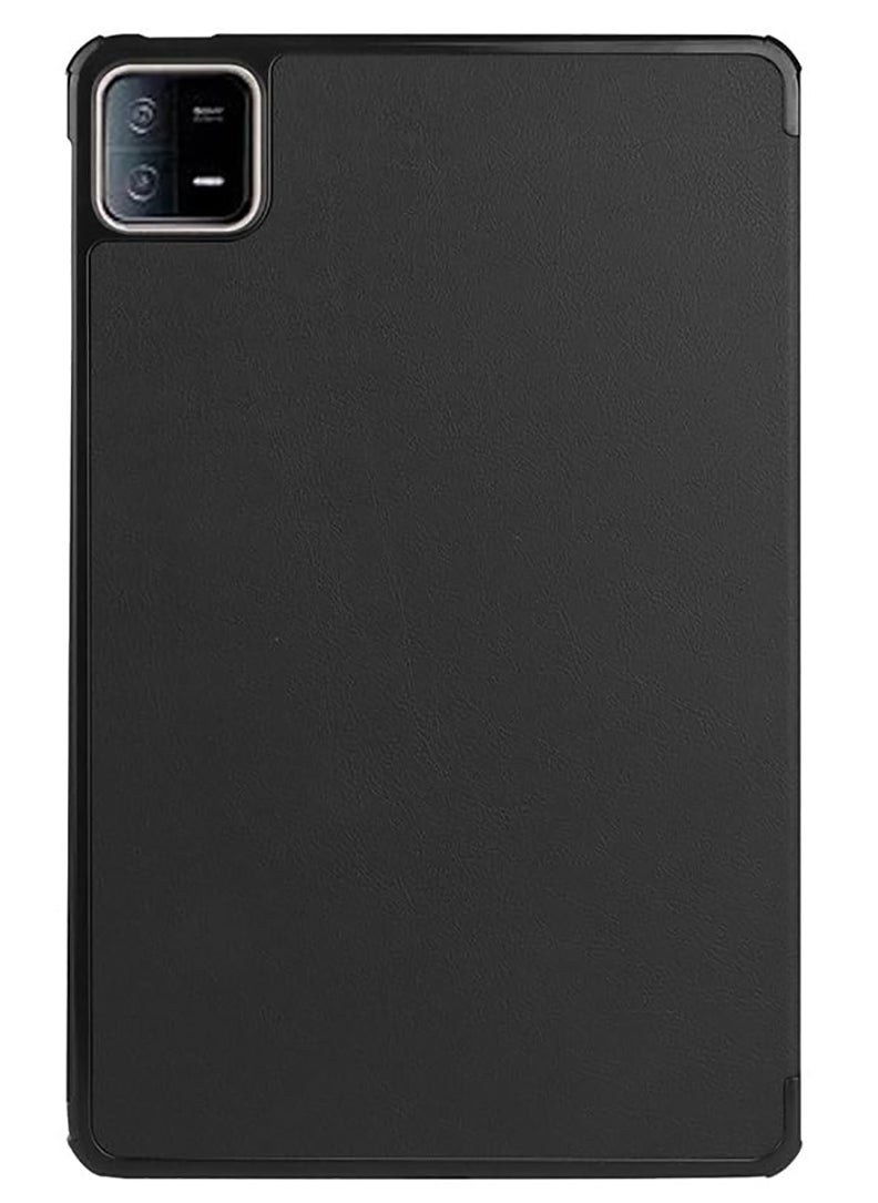 Theodor - Protective Flip Case For Xiaomi Pad 6 - Pad 6 Pro With Trifold Stand Auto Wake Sleep Shockproof Cover Surf waves chill beach black copy - Image 1