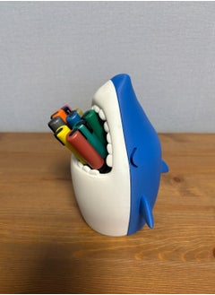 3D Brothers Fierce Shark Pencil Holder – Fun & Functional Desk Organizer  - Image 1