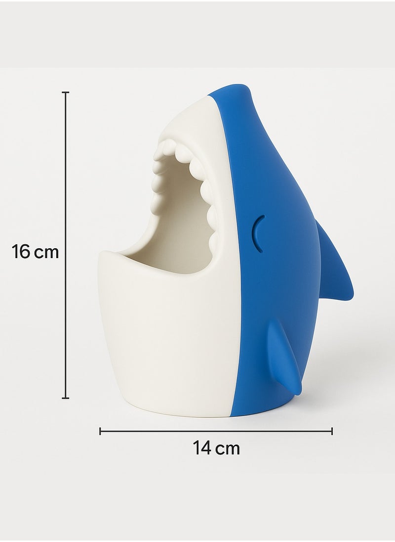 3D Brothers Fierce Shark Pencil Holder – Fun & Functional Desk Organizer  - Image 2