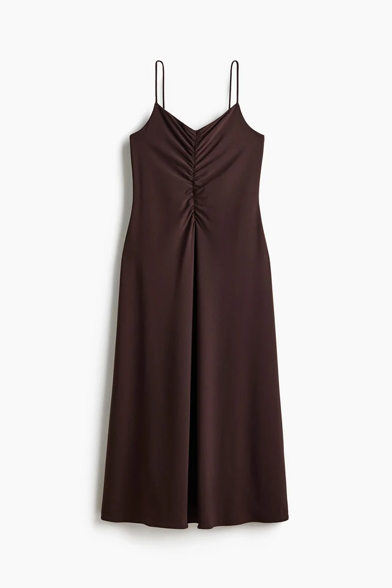 H&M Gathered strappy dress