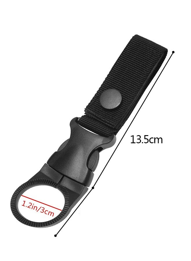Generic 3-Piece Kettle Hanging Buckle Hangable Bottle Cage Hooks, Outdoor Portable Water Bottle Ring Holder Mineral Water Bottle Clip, Used for Backpack Outdoor Tactical Camping Hiking Mountaineering Trip - Image 2
