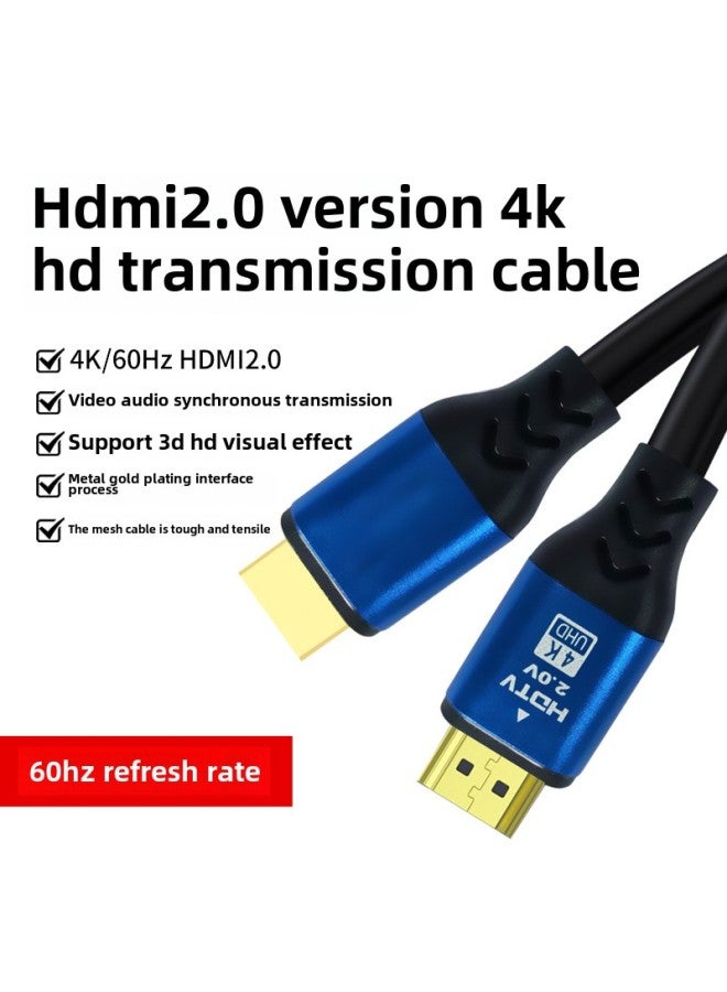 4K HDMI 2.0 High Definition Video Connection Cable For HDTV Computer Monitors Projectors Alloy Jacketed Gold Plated 1m 1.5m 2m 3m 5m-Color:Battle HD TV HD Line 4K Bag-Line Length:30m (with Chip Amplifier)  - Image 5