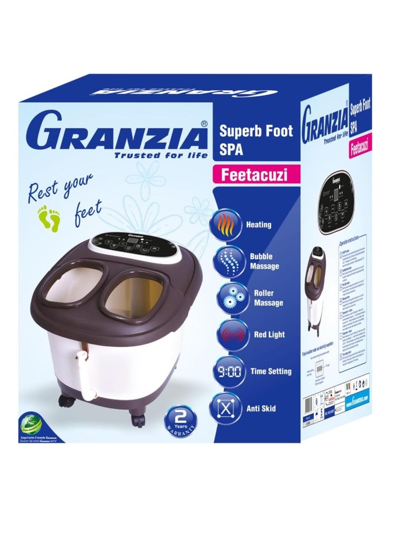  جرانزيا جهاز تدليك القدم فيتاكوزي للمنتجعات الصحية ، تعمل بالبطارية، متعدد الألوان - Image 1