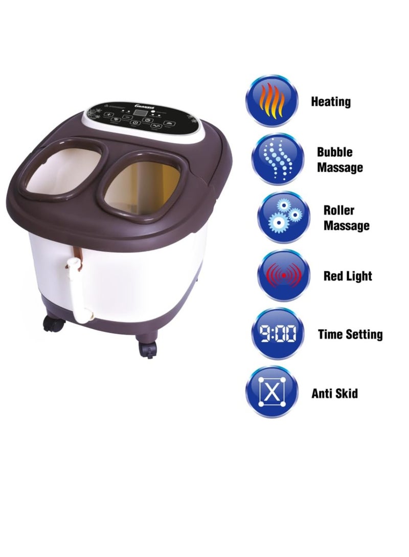  جرانزيا جهاز تدليك القدم فيتاكوزي للمنتجعات الصحية ، تعمل بالبطارية، متعدد الألوان - Image 4