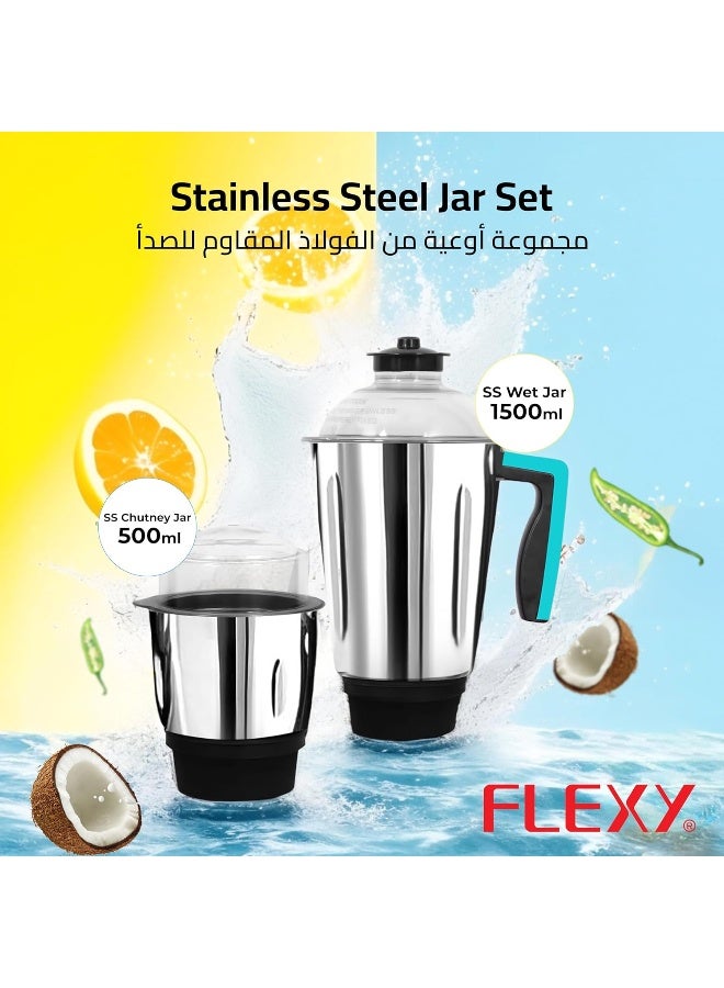 Flexy مجدد - خلاط فليكسى 2 في 1 800 واط - Image 4