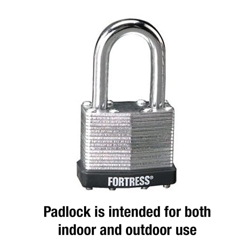 Master Lock 1803DLF Fortress Outdoor Padlock with Key, 1 Pack - Image 2