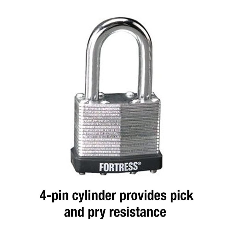 Master Lock 1803DLF Fortress Outdoor Padlock with Key, 1 Pack - Image 5