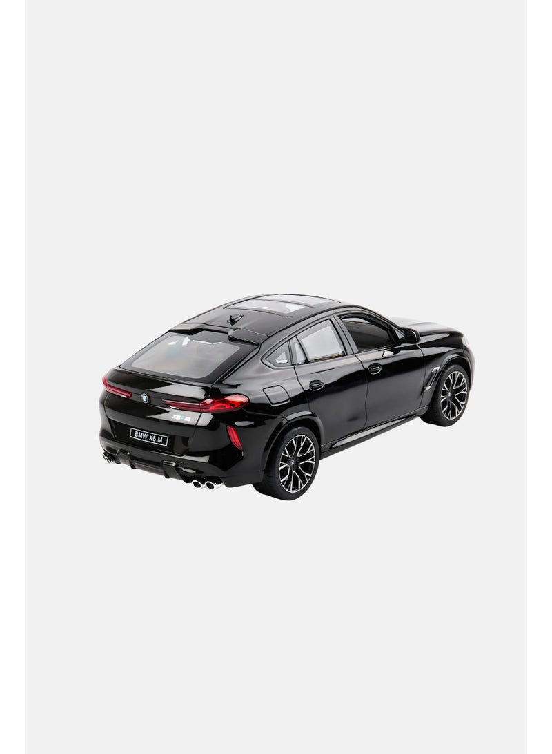 Rastar 1/14 BMW X6 M Remote Control Car, Black - Image 5