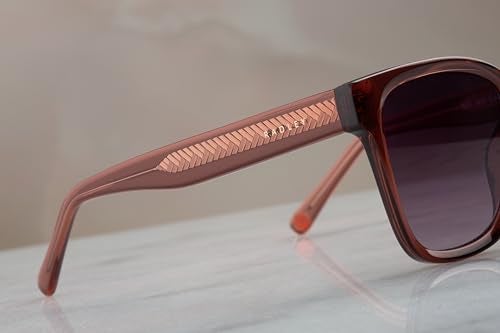 RADLEY London Women's 6521 Oversized Square Sunglasses, 53 mm, Copper Pink - Image 4