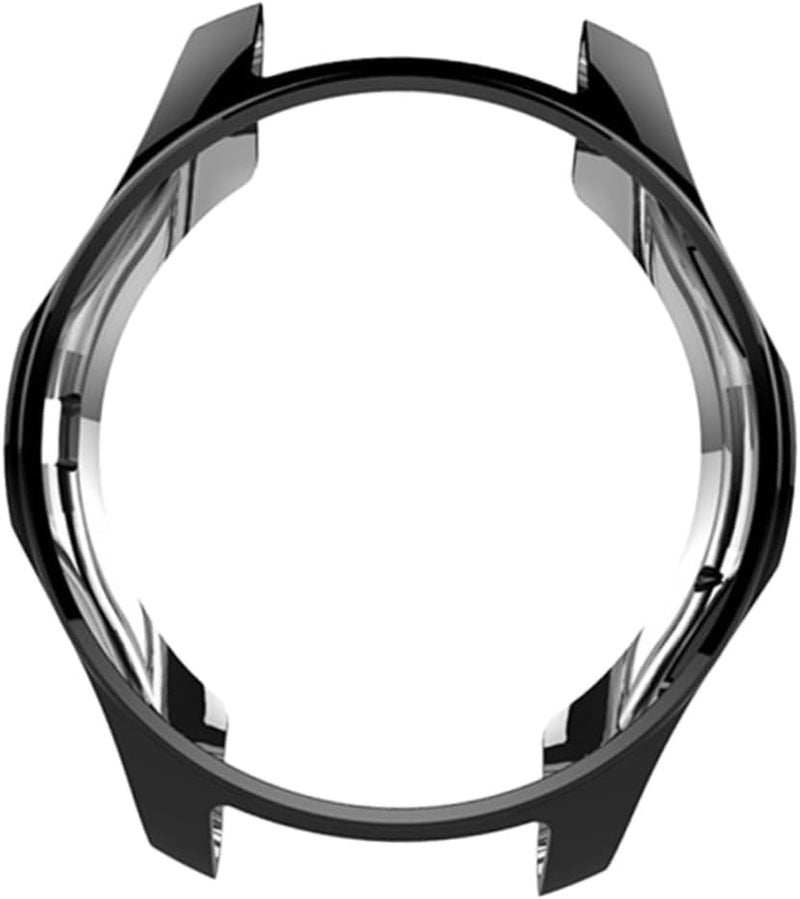 Gear Protective Cover Case Shock TPU Shell for Watch Black Ultra-Thin Design Easy Access to All Buttons and Ports - Image 1
