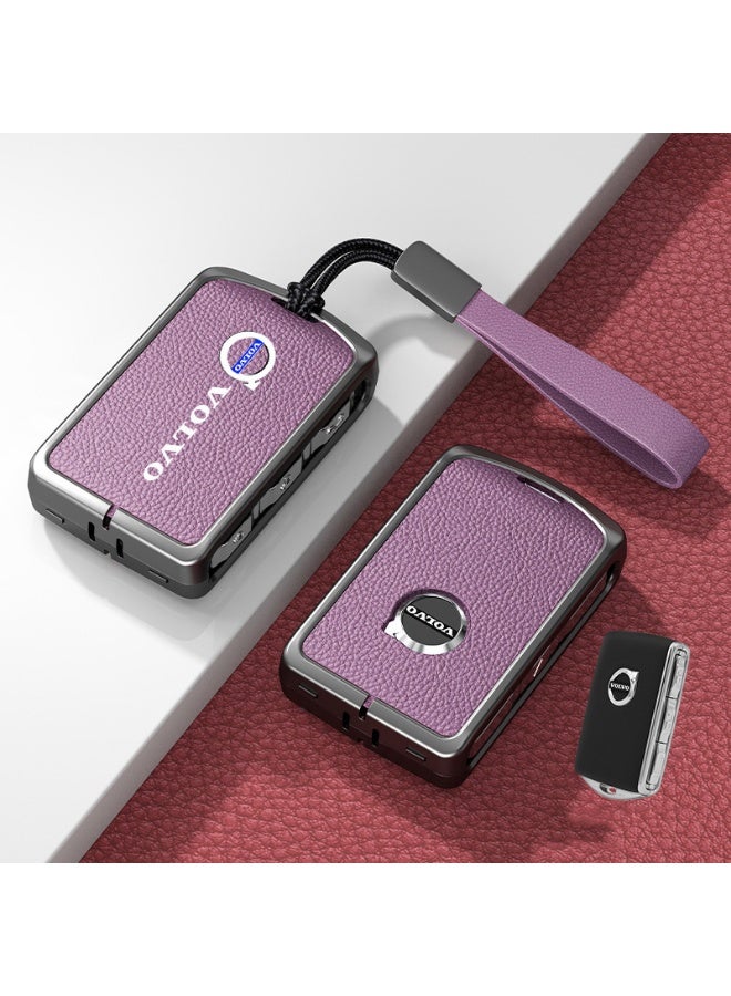 Volvo High end car key protection case suitable for Volvo's new xc60/xc40/s60/s90/xc90/v60/v90 car key shell case - Image 1