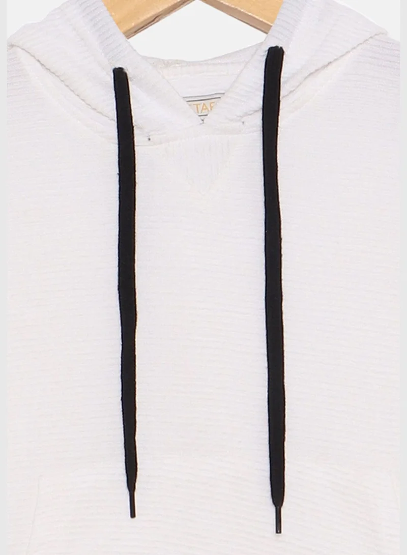 Instafab Striped Hoodie