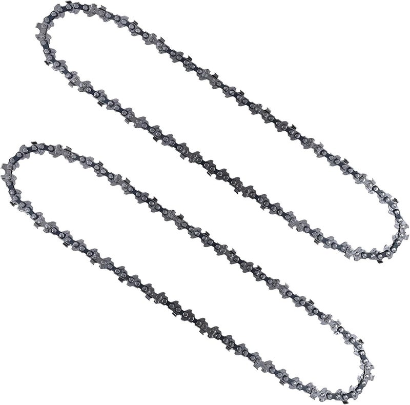 Opuladuo 2PC 10" Pole Saw Chain Replacement for EGO PS1000 / PS1001 / PSX2510 10-Inch 56V Pole Saw- 1/4" - .043" - 56 DL - Image 1