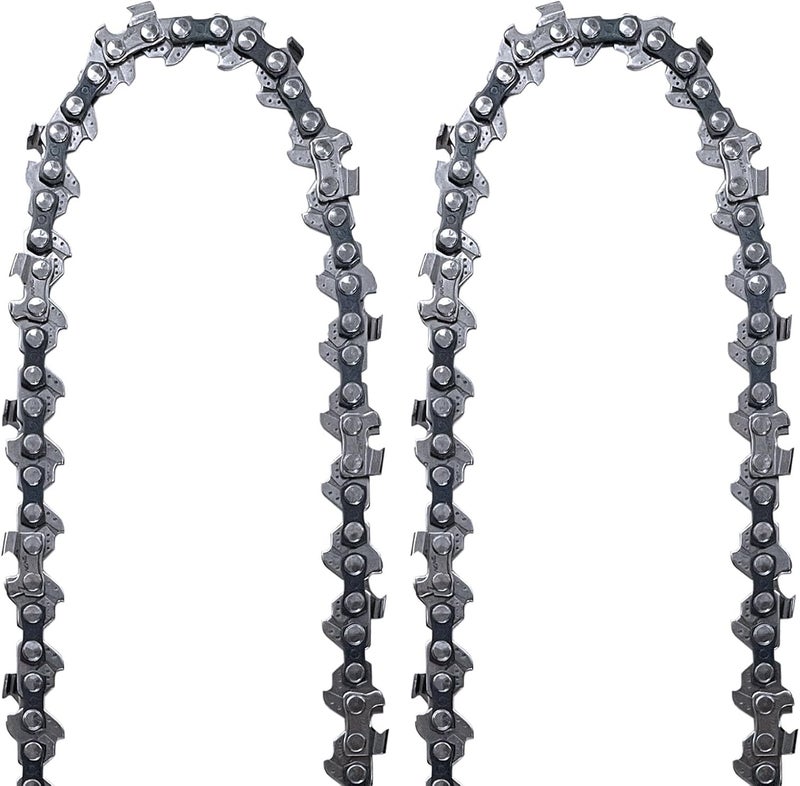 Opuladuo 2PC 10" Pole Saw Chain Replacement for EGO PS1000 / PS1001 / PSX2510 10-Inch 56V Pole Saw- 1/4" - .043" - 56 DL - Image 5
