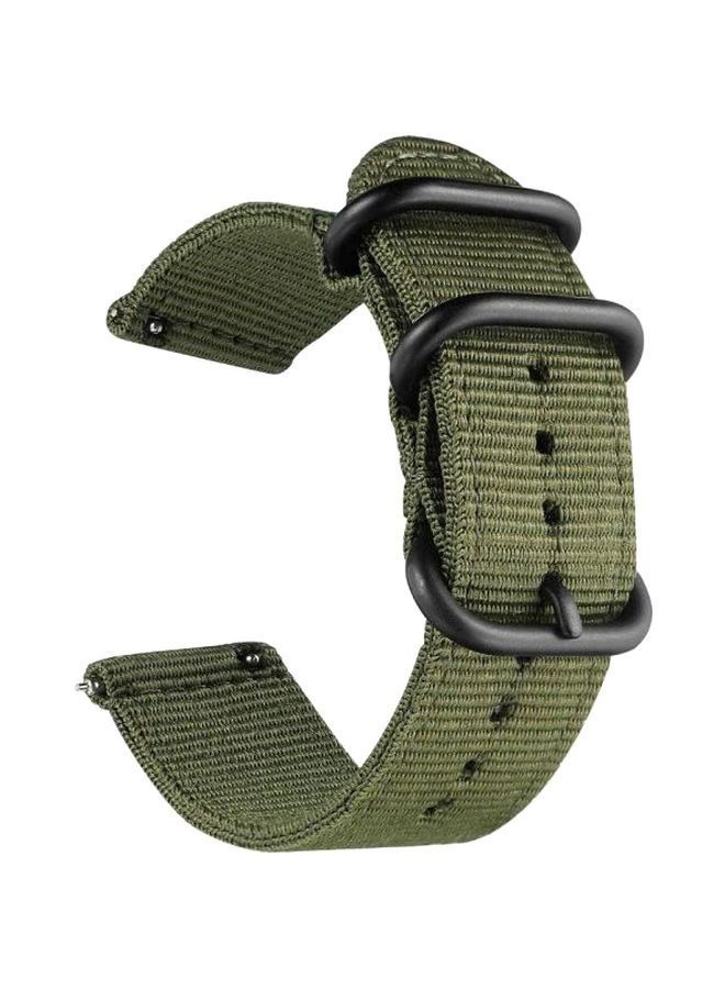 NIBEMINENT Replacement Watch Strap 46mm Green