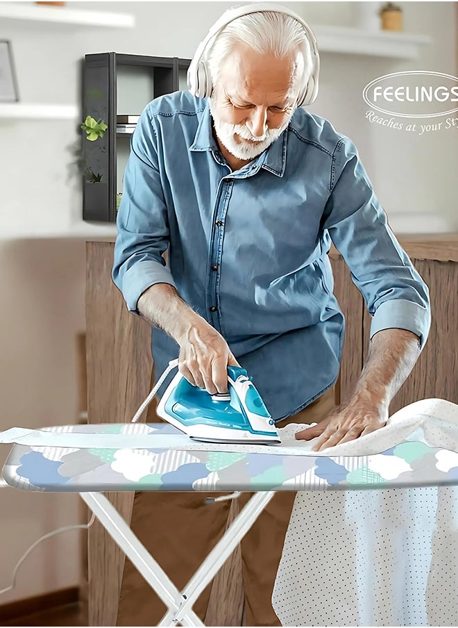 Feelings غطاء لوح الحديد من فيلينغز قطن بحجم عذراء: (96X30 سم)  - Image 2