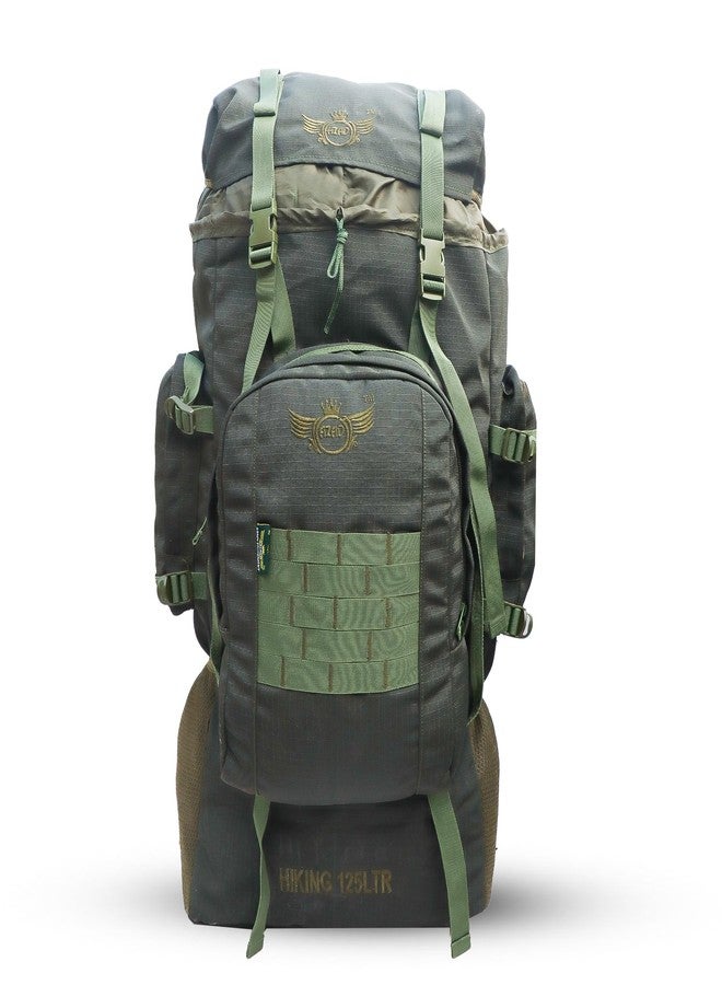 آذاد حقائب ظهر آزاد العسكرية للسفر والتنزه، واسعة للغاية، حقيبة واحدة قابلة للفصل، حقيبة ظهر صغيرة قابلة للفصل (لون أخضر متوسط) - Image 1