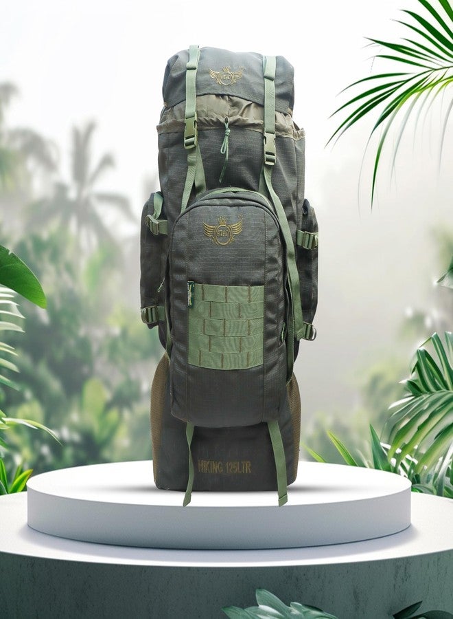 آذاد حقائب ظهر آزاد العسكرية للسفر والتنزه، واسعة للغاية، حقيبة واحدة قابلة للفصل، حقيبة ظهر صغيرة قابلة للفصل (لون أخضر متوسط) - Image 5